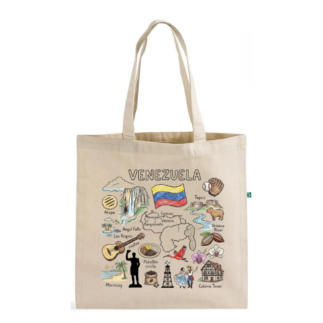 Venezuelan Heritage Tote - Style Meets Culture