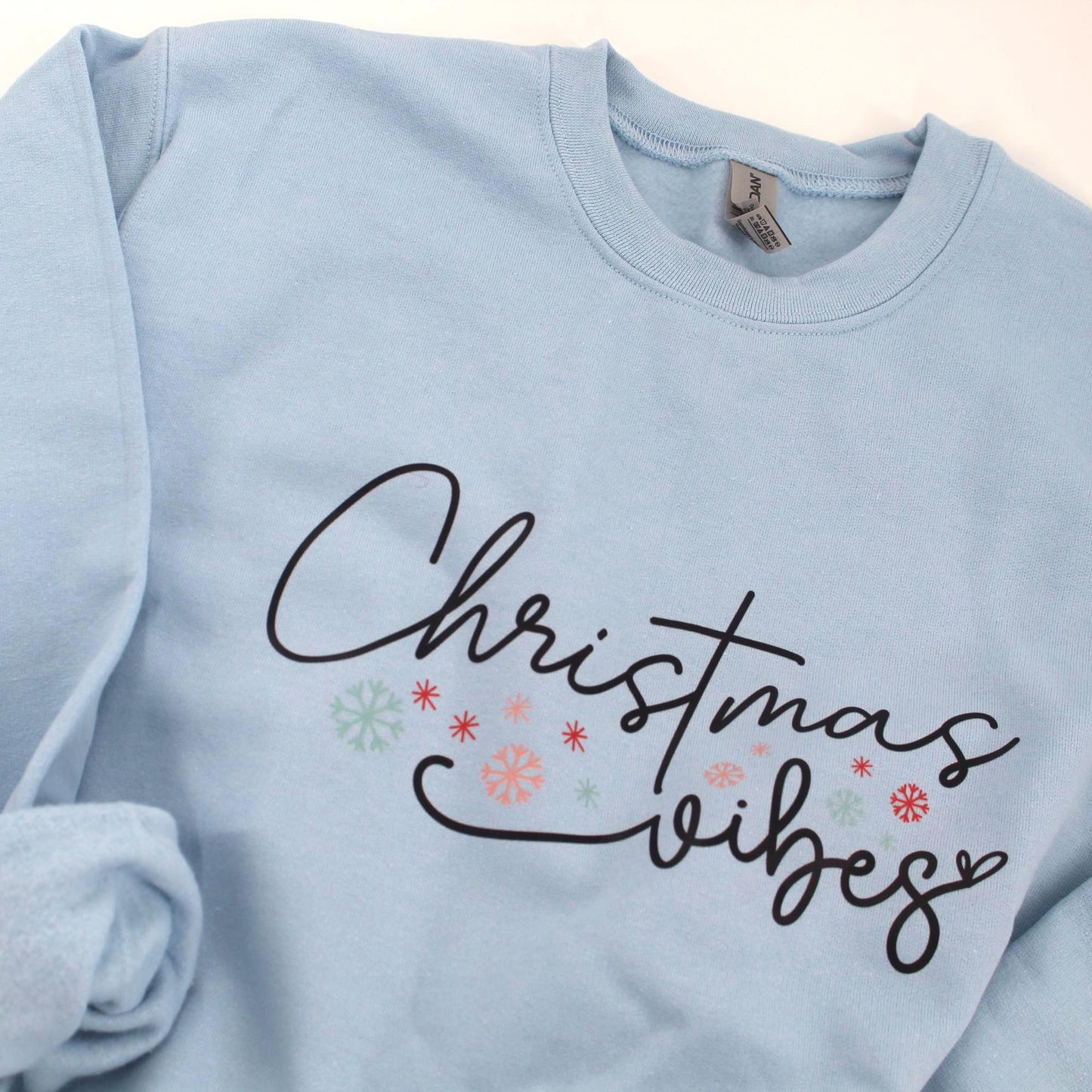 Cozy Christmas Vibes Crewneck Sweatshirt