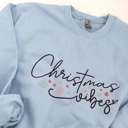 Cozy Christmas Vibes Crewneck Sweatshirt