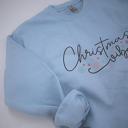 Cozy Christmas Vibes Crewneck Sweatshirt