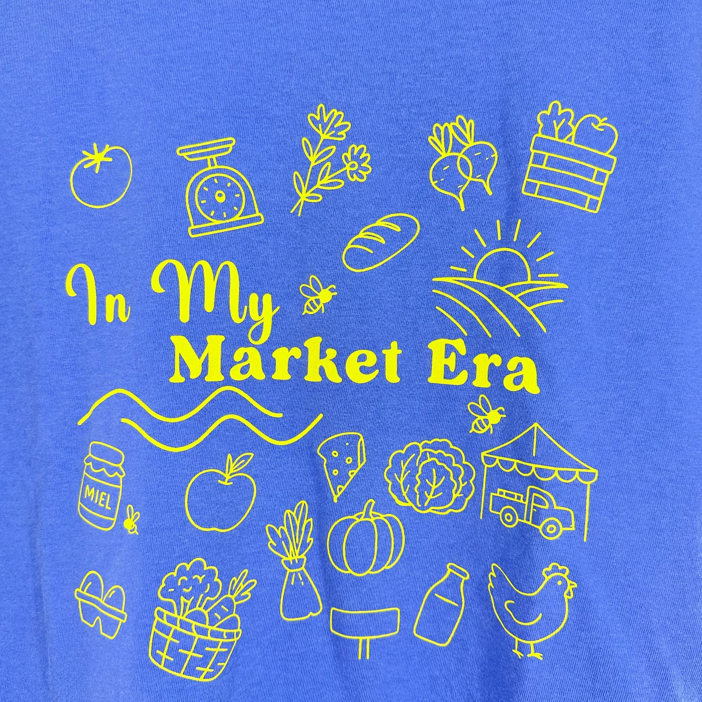In My Market Era Shirt: Handmade Cotton Apparel for Entrepreneurs