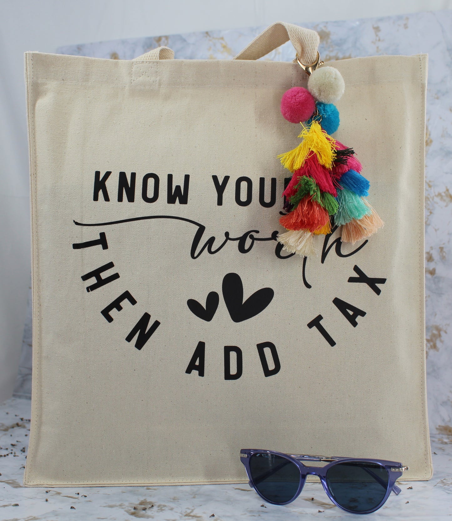 Know your Worth Tote Bag