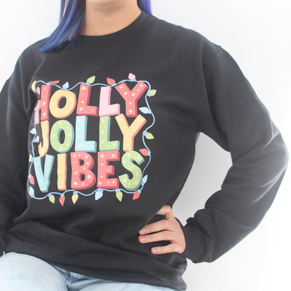 Holly Jolly Vibes Crewneck
