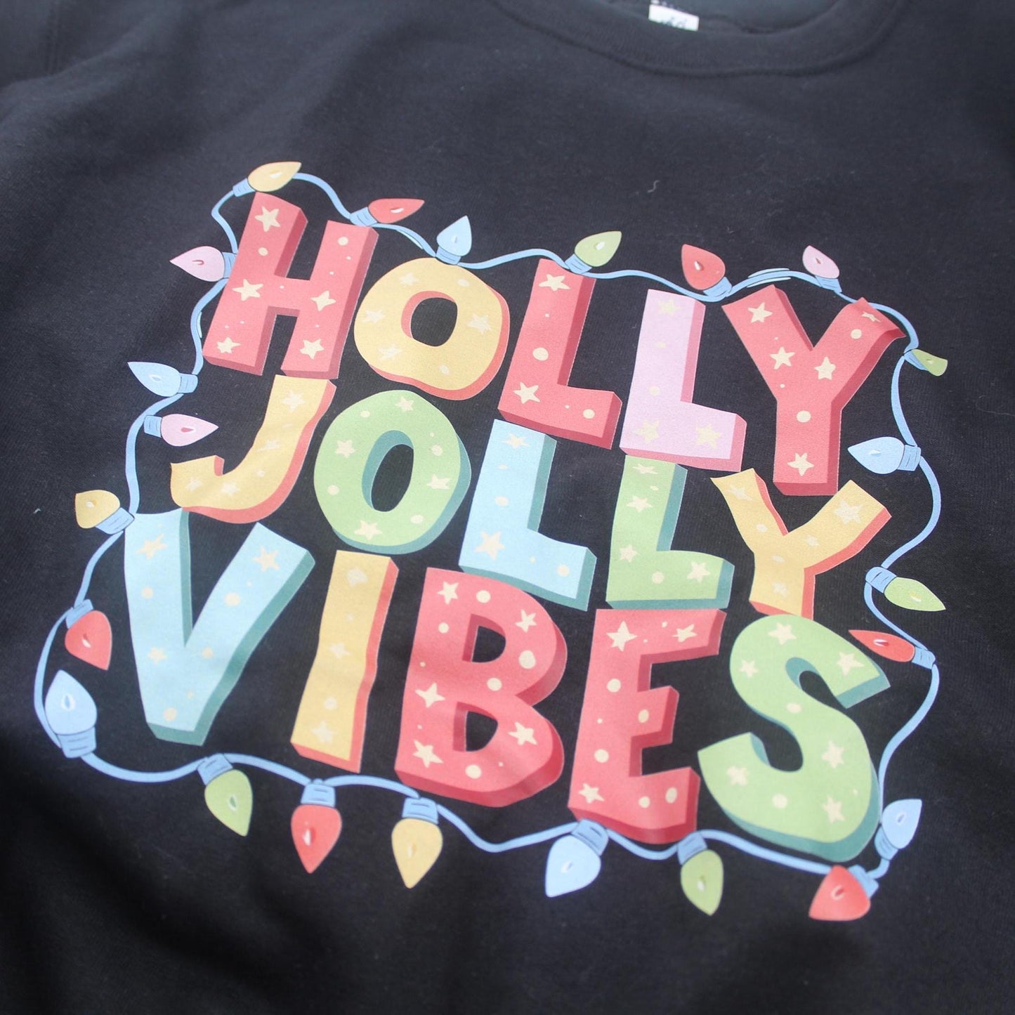 Holly Jolly Vibes Crewneck