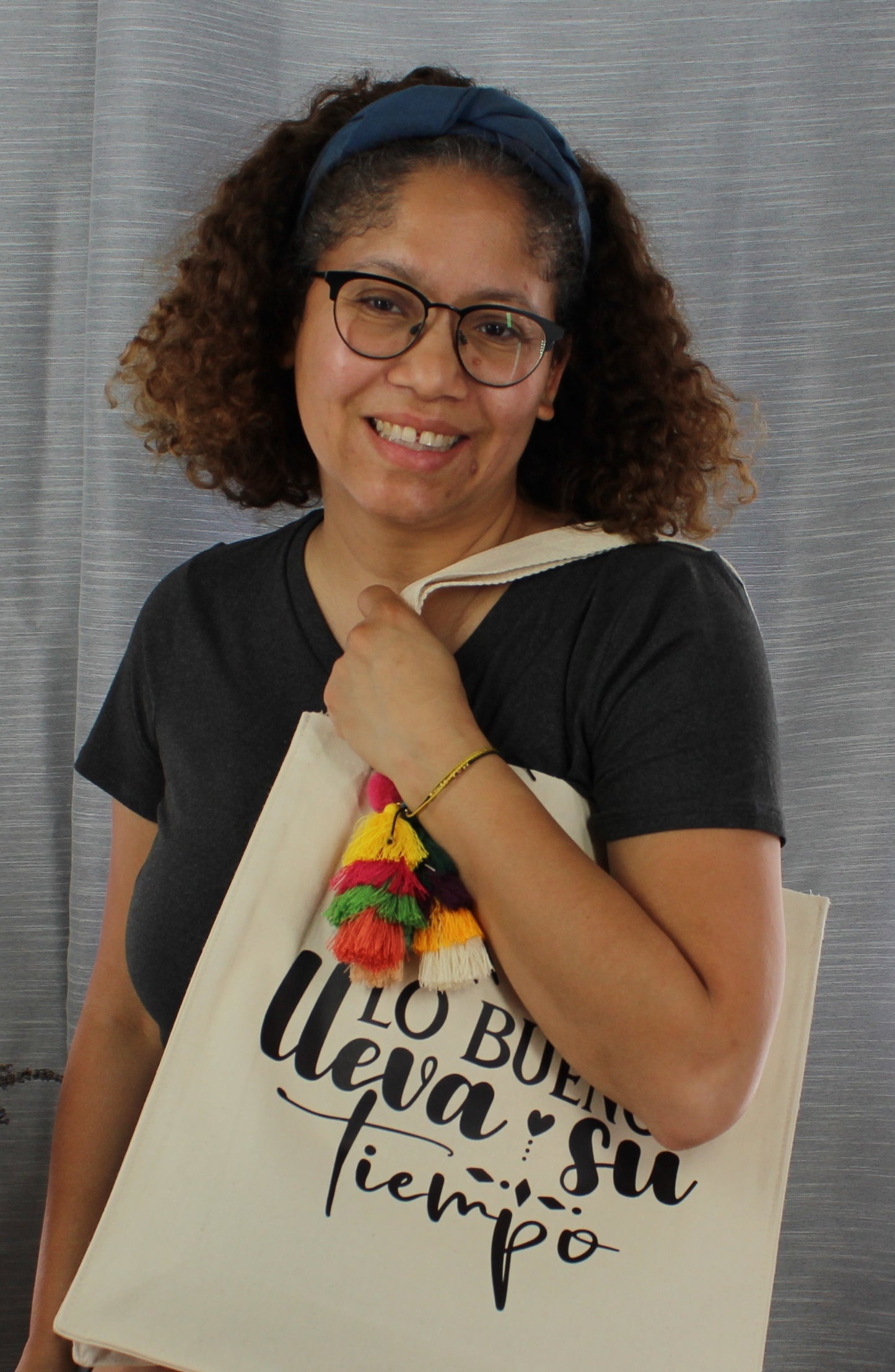"Lo Bueno Lleva su Tiempo" Totebag