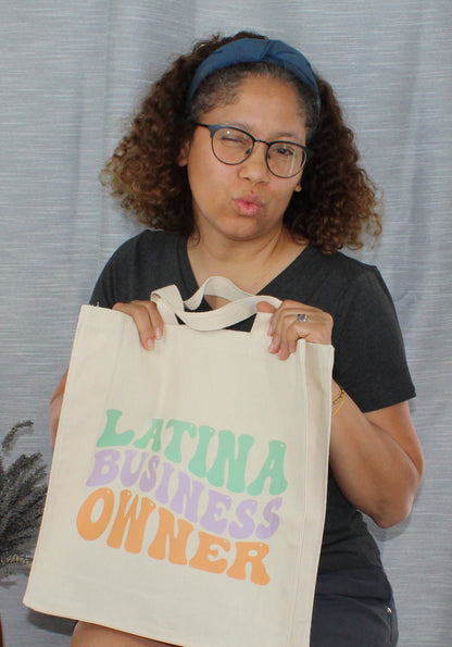 Latina Business Owner Tote Bag