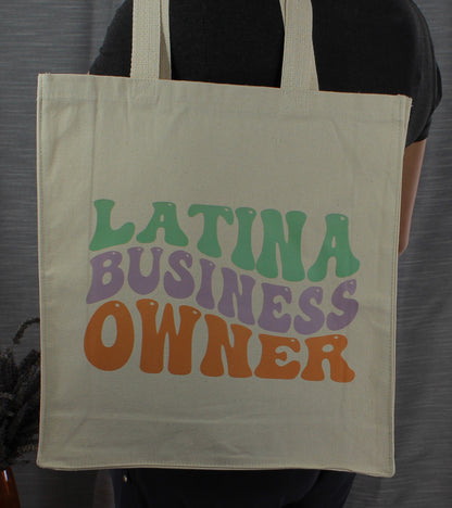 Latina Business Owner Tote Bag
