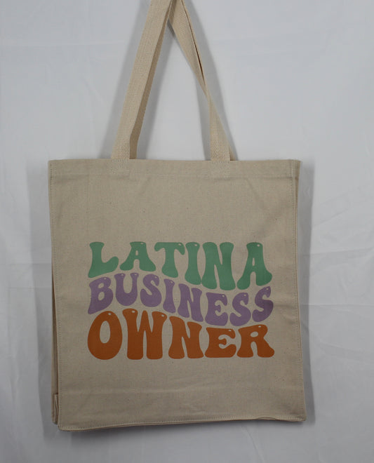 Latina Business Owner Tote Bag