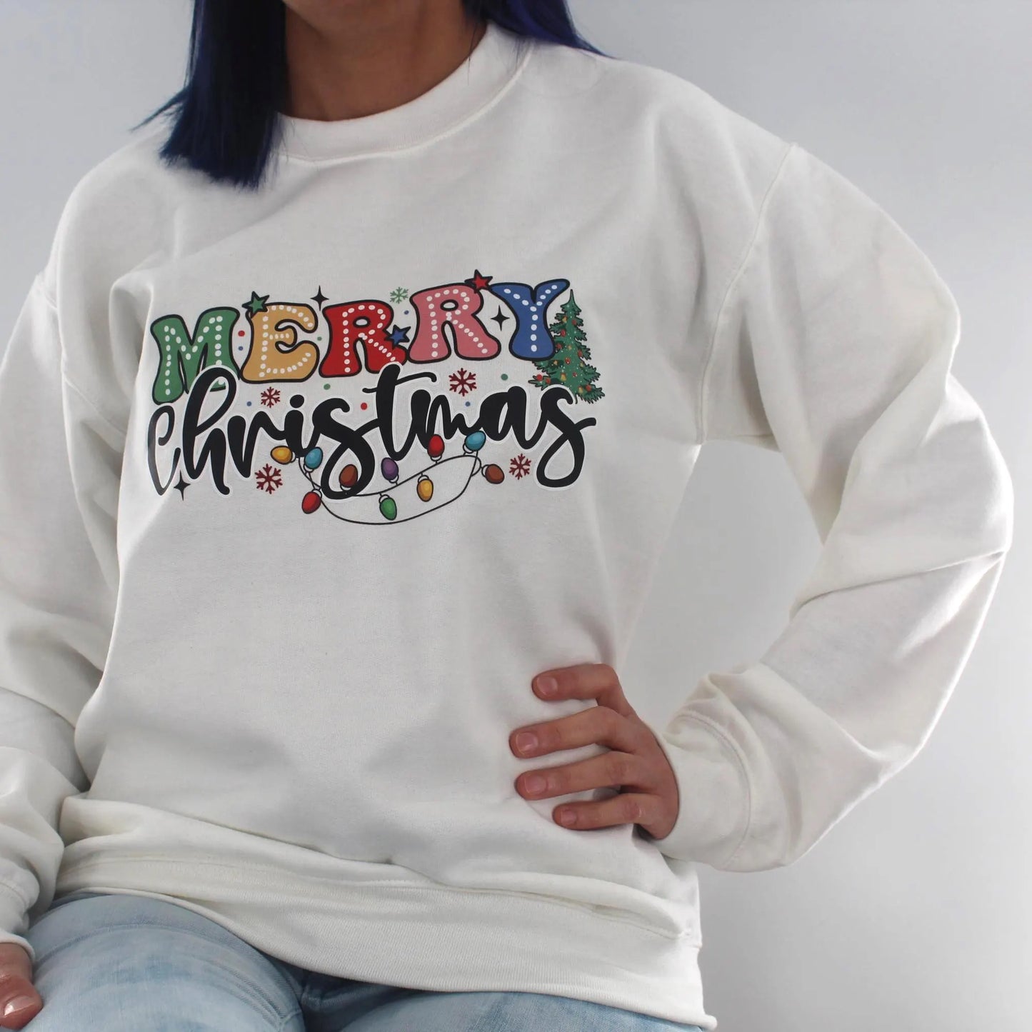 Merry Christmas Crewneck Sweatshirt