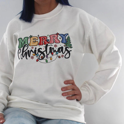 Merry Christmas Crewneck Sweatshirt