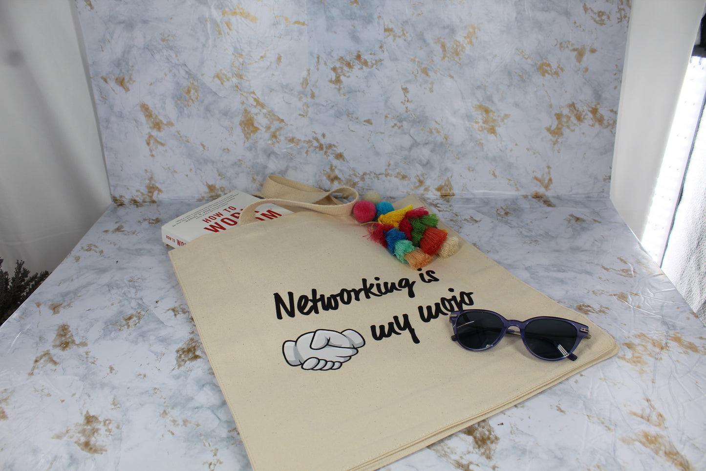 Networking is My Mojo Totebag