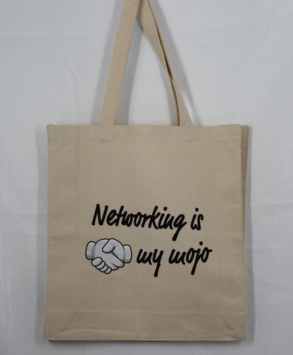 Networking is My Mojo Totebag
