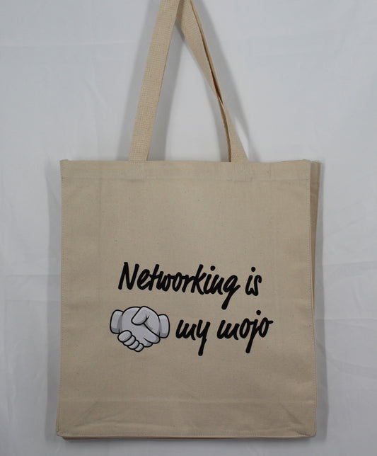 Networking is My Mojo Totebag