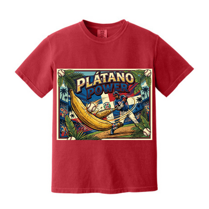 Platano Power Baseball Tee